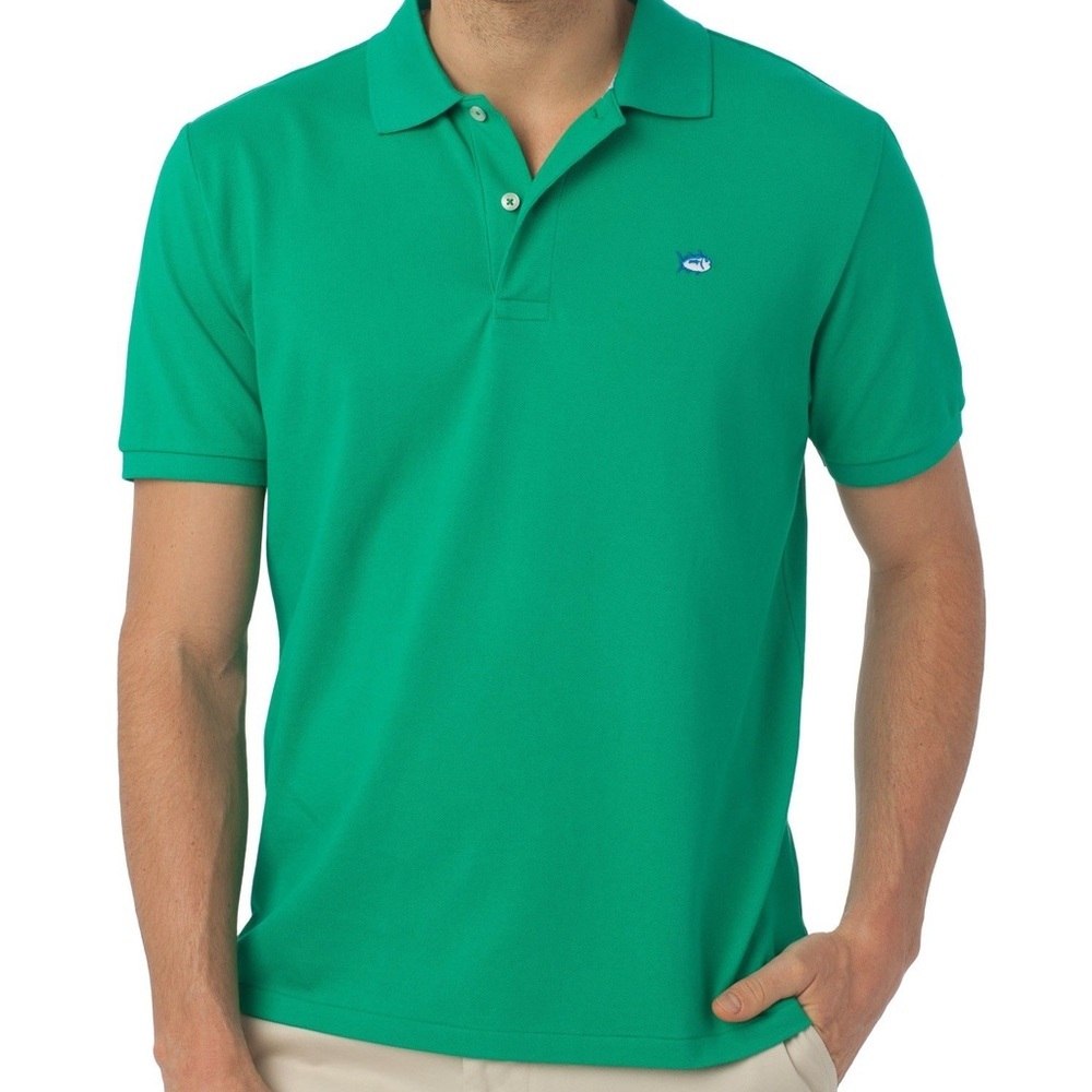 Southern Tide the Skipjack Green polo Shirt